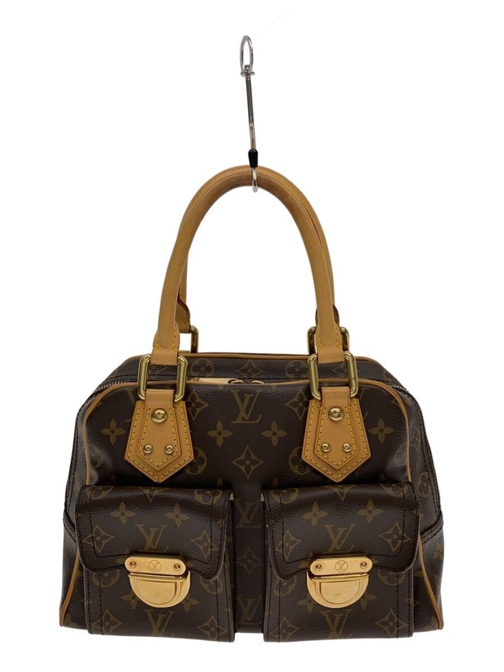 LOUIS VUITTON Manhattan Monogram Canvas Brown